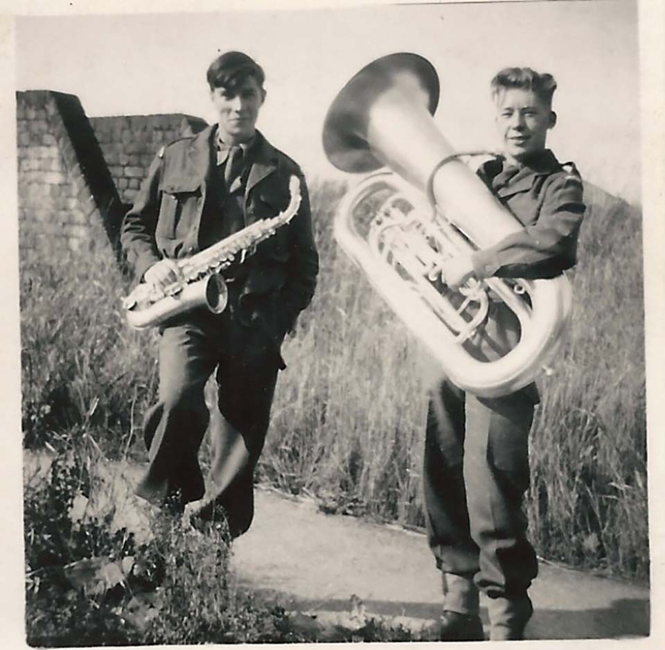 Harry Birtles, Owen Ashworth Bury 1954