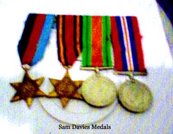 Sam Davies Medals