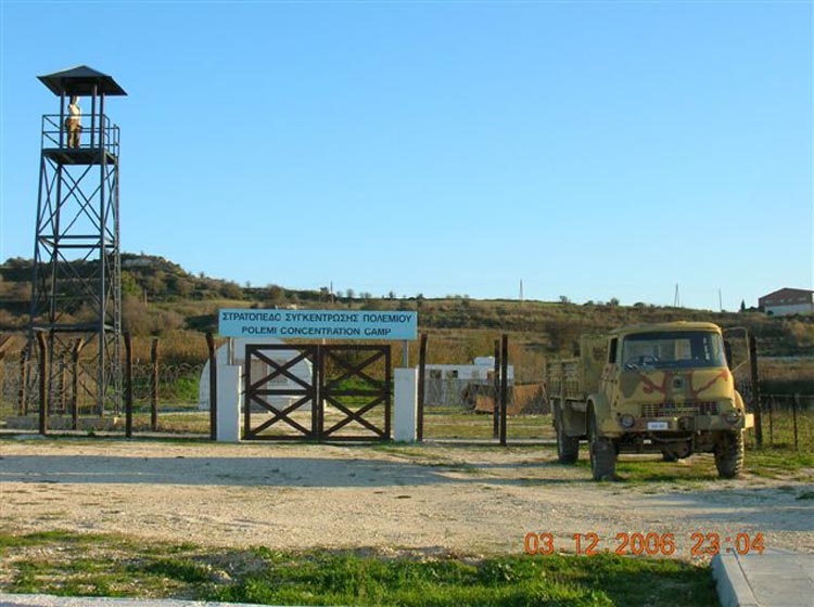 Concentration camp museum next to the wine factory - 2006