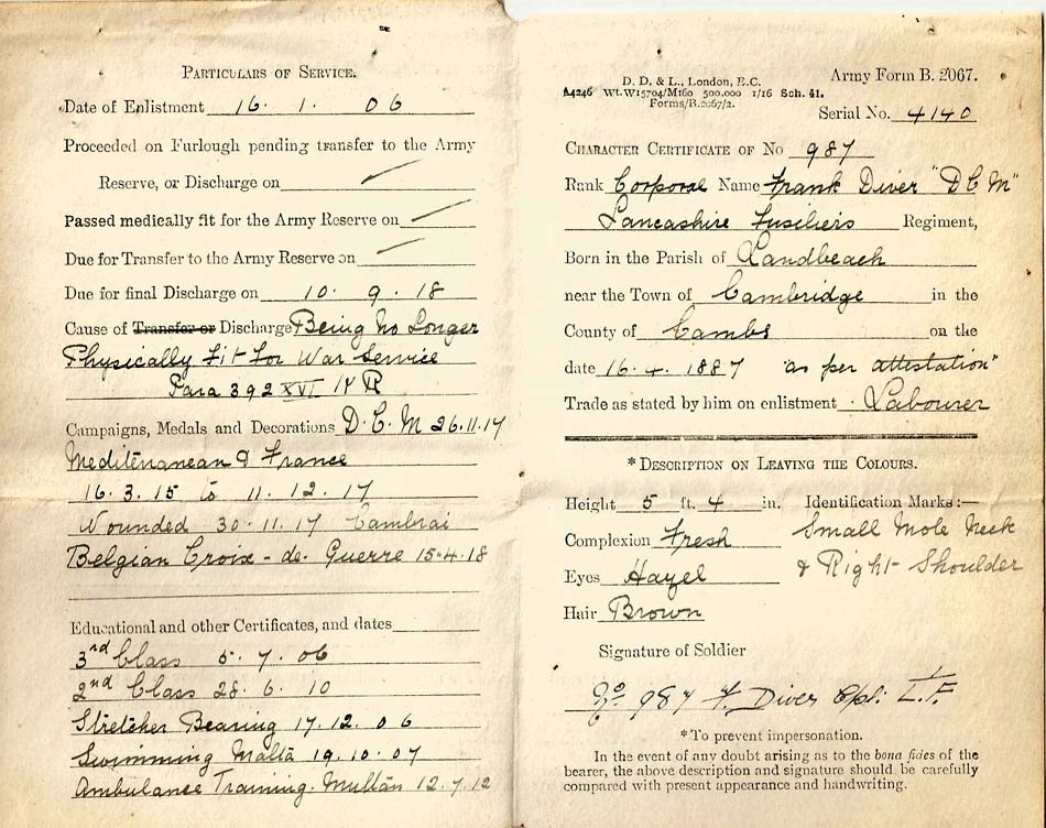 Frank Diver documentation
