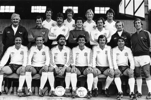 Ian Greaves when manager of Bolton
