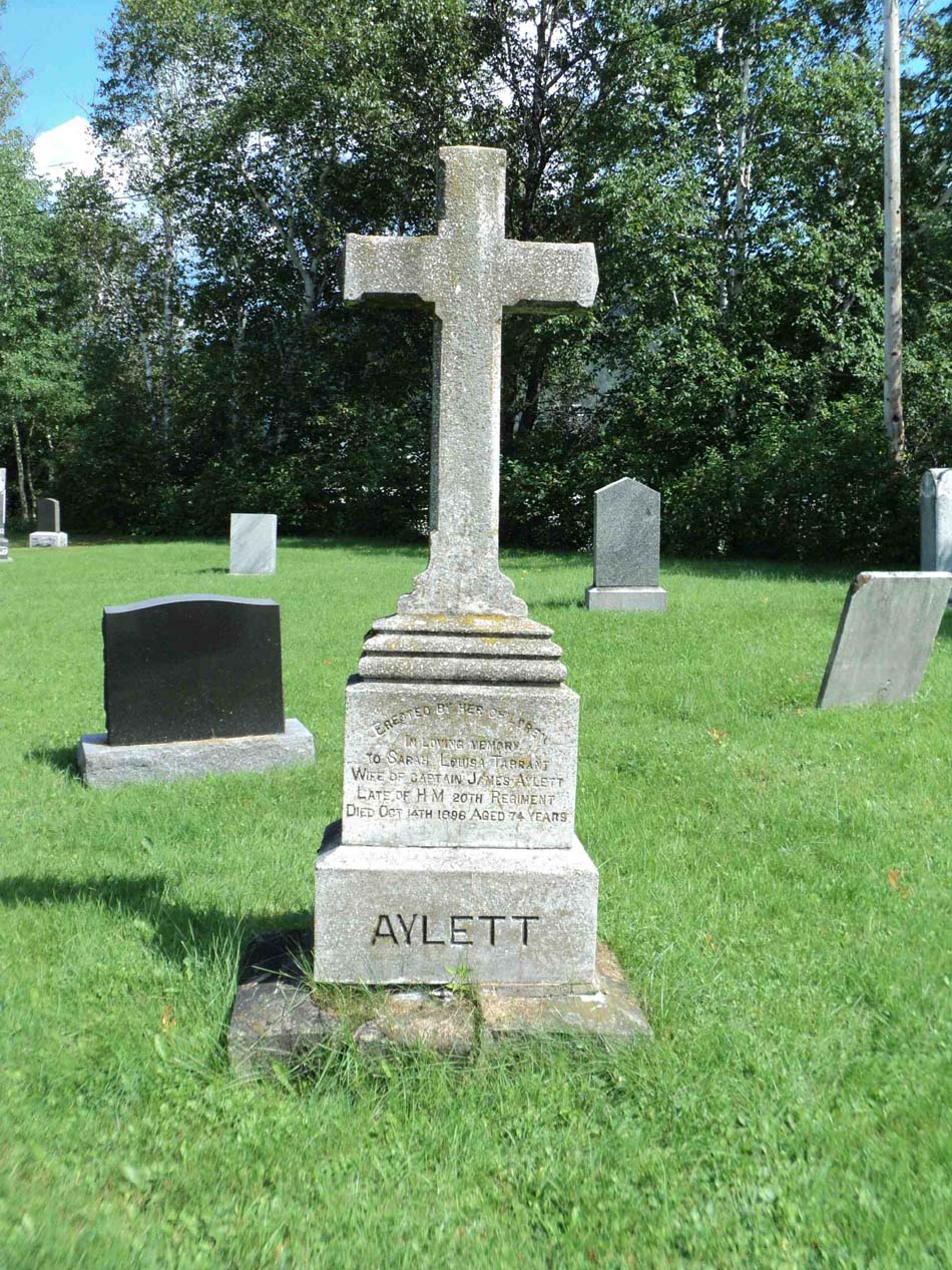 James Aylett's wifes grave