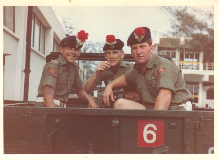 Pete Jackson (Dasher) Mortar Pl. (Ex 1RNF) Jim Baxter, Ging Hodnut