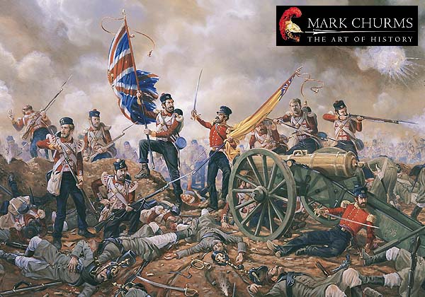 Soliders fighting at Inkerman