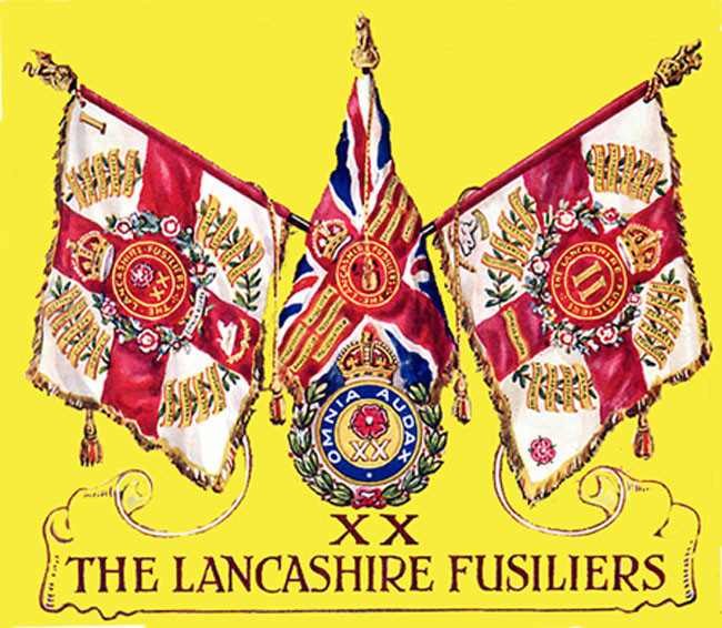lancashire fusiliers colours