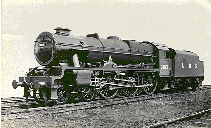 6103 ROYAL SCOT FUSILIER @ CREWE WORKS
