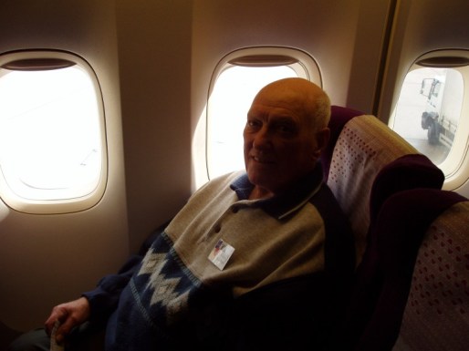 Burma Bound on Flight TG 911 London Heathrow to Bangkok