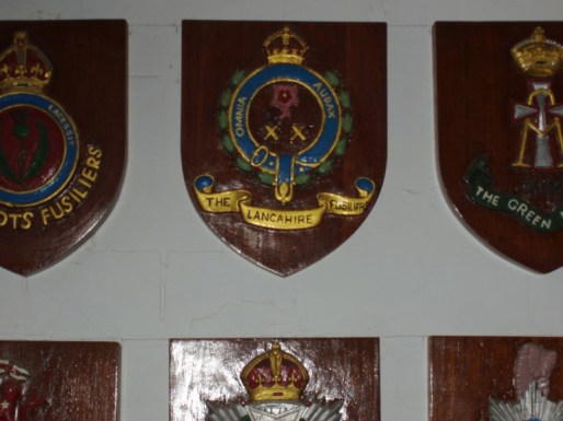 Regimental Plaques in Rangoon Cathedral
