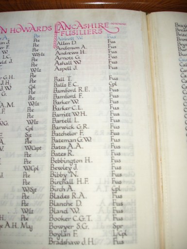 from the Book of Remembrance Rangoon Cathedral