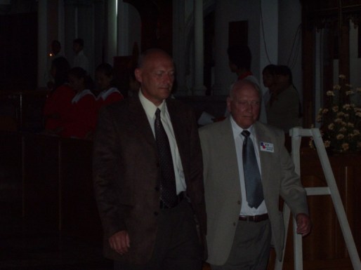 The Church Service at Rangoon Cathedral