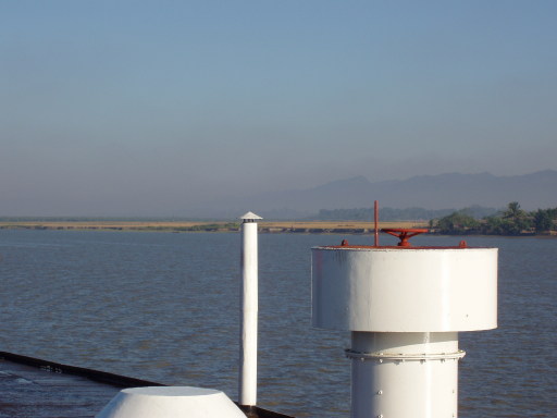 Views enroute back down the Mayu River to Rathedaung
