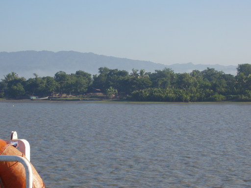 Views enroute back down the Mayu River to Rathedaung