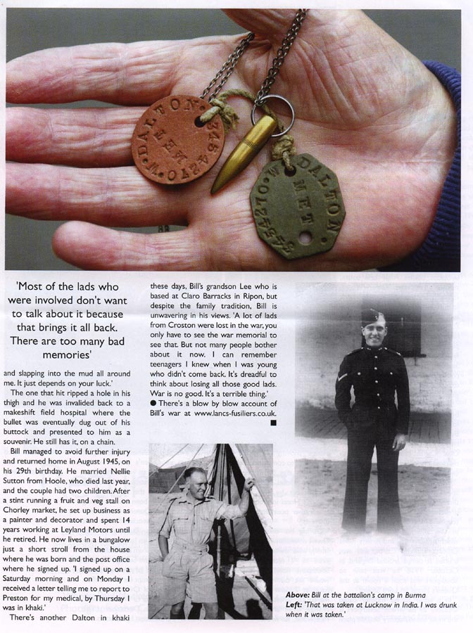 Bill Dalton featured in Lancashire Life