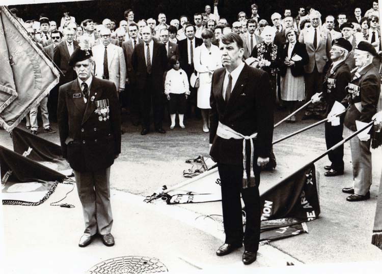 The Mayor of Seclin on the far Right the Porritt Family