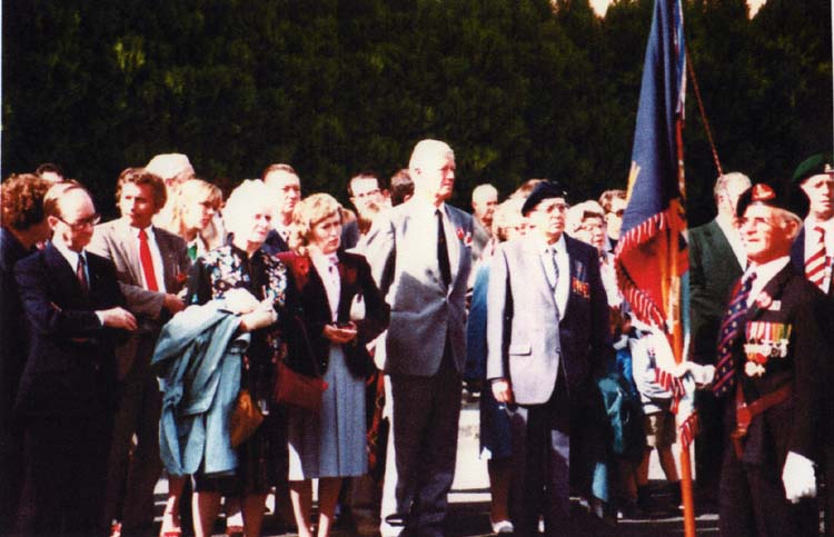 Front Row M Alferoff (Capt Porritts cousin) Jean Porritt, Bill Porritt, and Mr Edwards