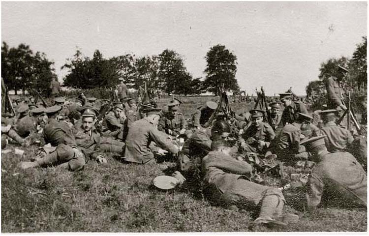 MGS. Perham Down 1915 Salisbury Plain